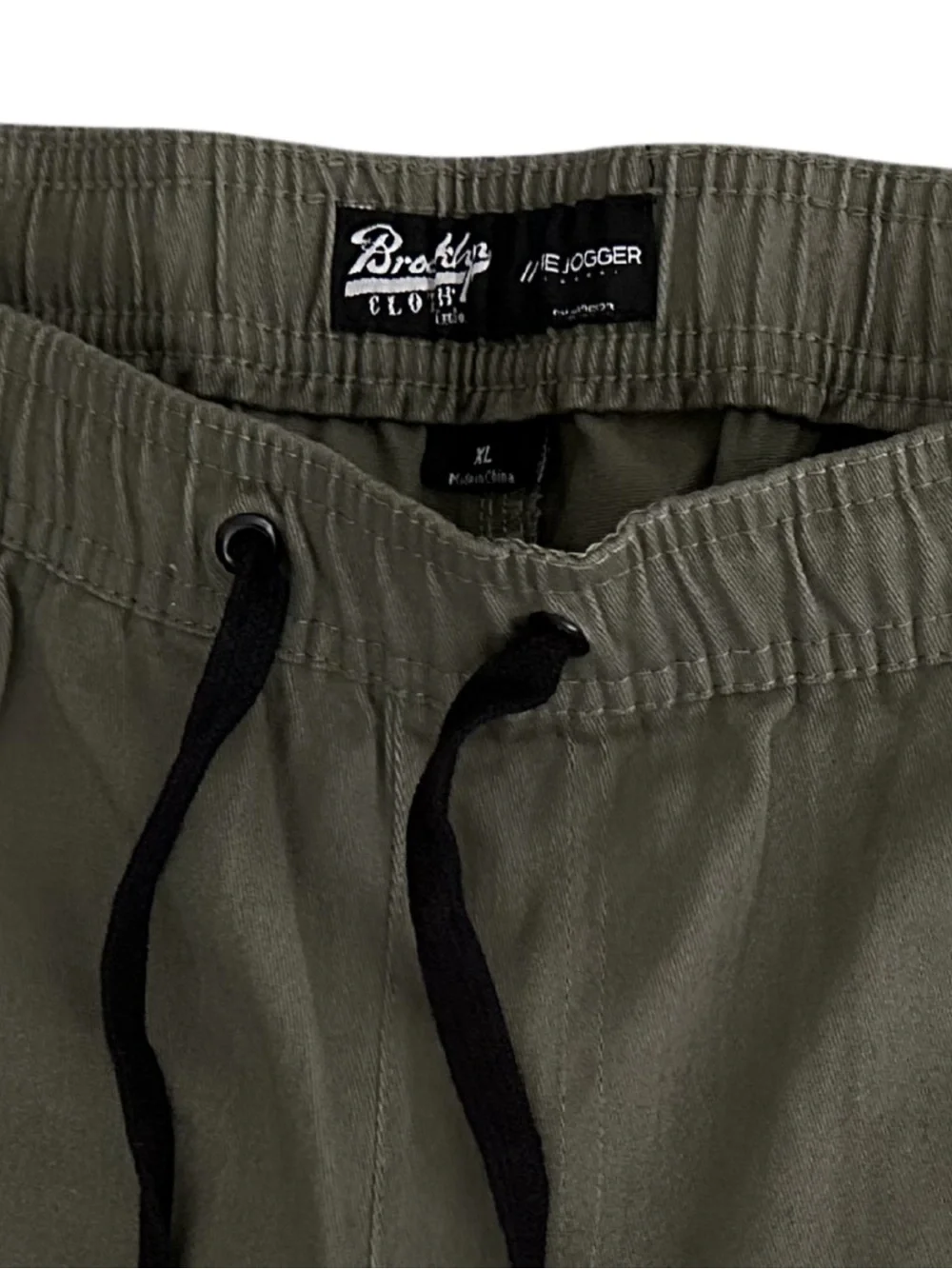 Brooklyn Cloth Men’s Jogger Pants Olive Green Twill NWT Size XL